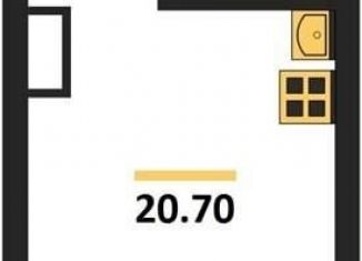 Продаю квартиру студию, 20.7 м2, Воронеж