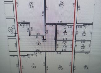 Продаю 3-комнатную квартиру, 87.2 м2, Калининград, Кипарисовая улица, 3