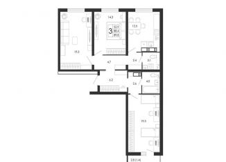 Продается 3-ком. квартира, 89.8 м2, Воронеж, улица Загоровского, 5/1