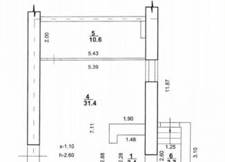Сдается в аренду помещение свободного назначения, 56.4 м2, Республика Башкортостан, Коммунистическая улица, 35