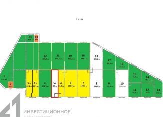 Сдаю торговую площадь, 65 м2, Тюмень, Заречный проезд, 35к1