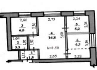 Продам 2-комнатную квартиру, 39.8 м2, Стерлитамак, улица Дружбы, 15