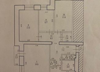 Продажа 4-ком. квартиры, 78.9 м2, Мелеуз, улица Маяковского