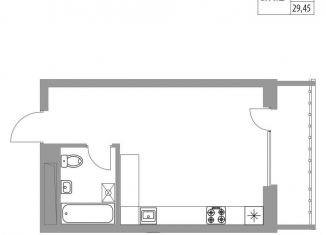 Продажа квартиры студии, 29.5 м2, Татарстан