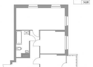 Продаю 2-комнатную квартиру, 54.8 м2, Татарстан