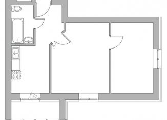 Продается двухкомнатная квартира, 47.2 м2, деревня Куюки, ЖК Новые Куюки, Молодёжная улица