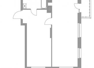 1-комнатная квартира на продажу, 56.9 м2, Татарстан