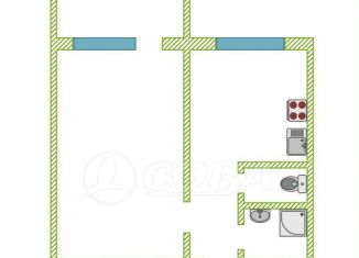 Продажа однокомнатной квартиры, 33.3 м2, Тюмень, Народная улица, 8
