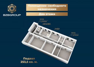 Продажа помещения свободного назначения, 376.5 м2, Екатеринбург, Заводская улица, 12