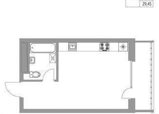 Продажа квартиры студии, 29.5 м2, Татарстан
