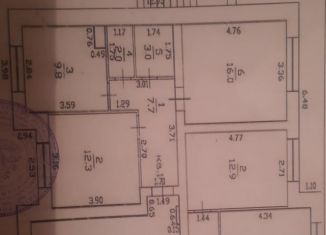 Продам 2-комнатную квартиру, 50.8 м2, сельский посёлок Новинки, Новая улица, 208, ЖК Окский Берег