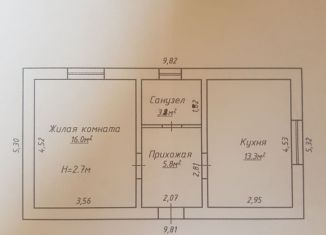 Продам дом, 38.9 м2, поселок городского типа Приморский, Зелёная улица