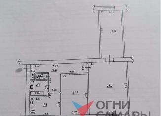 Продаю 3-комнатную квартиру, 70.8 м2, поселок Верхняя Подстепновка, Дорожная улица, 3