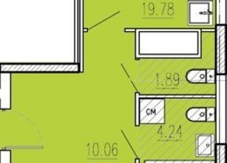 Продается 1-комнатная квартира, 58 м2, Пензенская область, улица Студёный Кордон, 47