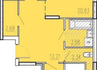 Продаю 2-комнатную квартиру, 74.3 м2, Пензенская область, улица Студёный Кордон, 47