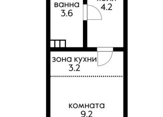 Продается квартира студия, 20.2 м2, Москва, Нагатинская набережная, 10Ас3, район Нагатино-Садовники