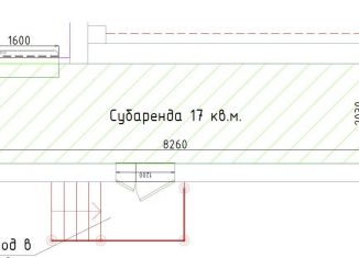 Сдается торговая площадь, 17 м2, Тульская область, Пушкинская улица, 14