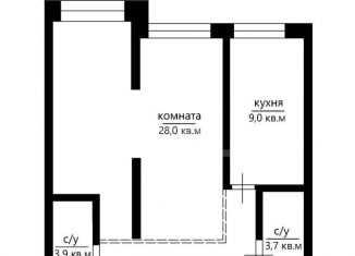 Продам 2-ком. квартиру, 54 м2, Москва, Шелепихинская набережная, 42к2, ЖК Фридом