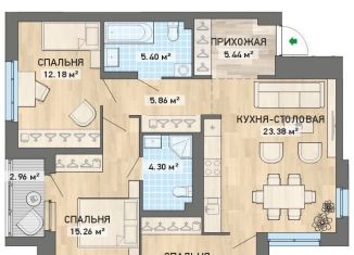 Продажа 3-комнатной квартиры, 87.5 м2, Екатеринбург, метро Проспект Космонавтов, улица Краснофлотцев, 69