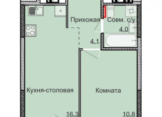Продажа однокомнатной квартиры, 35.2 м2, Ижевск