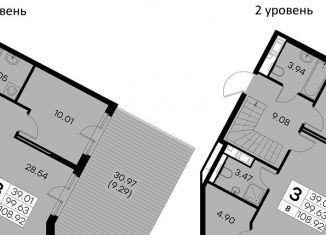 Продается 3-комнатная квартира, 108.9 м2, Санкт-Петербург, улица Розенштейна, 36, улица Розенштейна