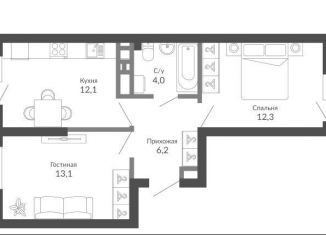 Продажа 2-ком. квартиры, 50.2 м2, Новороссийск