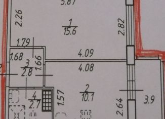 Продам 1-комнатную квартиру, 35 м2, Кудрово, Английская улица, 2, ЖК Вернисаж