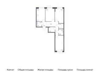 Продаю 3-комнатную квартиру, 78.4 м2, Москва, САО