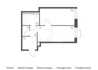 Продаю 1-комнатную квартиру, 40 м2, Владивосток, улица Сабанеева, 1.2