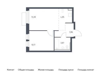 Продаю 1-комнатную квартиру, 36 м2, Балашиха, жилой комплекс Квартал Авиаторов, к8