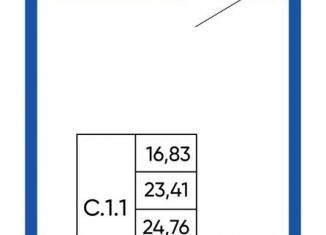 Продам квартиру студию, 27.9 м2, Мурино, Ручьёвский проспект, 20