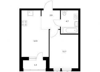 Продажа 1-ком. квартиры, 34.5 м2, Владивосток, Первомайский район