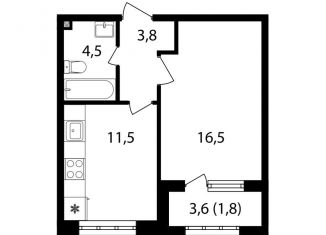 Продается однокомнатная квартира, 38.1 м2, Москва, Михалковская улица, 48к1, Головинский район