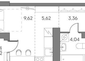 Продам квартиру студию, 23.5 м2, Москва, Рязанский проспект, 2с27, Нижегородский район