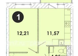 Продам 1-комнатную квартиру, 35.2 м2, поселок Дзержинск, микрорайон Современник, 27