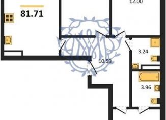 Продаю трехкомнатную квартиру, 81.7 м2, Крым