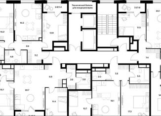 Продажа двухкомнатной квартиры, 61.9 м2, Москва, СЗАО