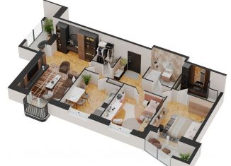 Продажа 3-комнатной квартиры, 99.5 м2, Удмуртия, Новая Восьмая улица, 67