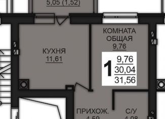 Продажа однокомнатной квартиры, 31.6 м2, Ивановская область