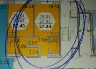 Продается квартира студия, 28.8 м2, деревня Крёкшино, улица Медовая Долина