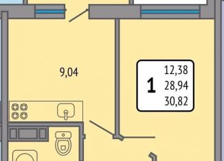 Продам однокомнатную квартиру, 30 м2, Краснодарский край, улица Красных Партизан, 1/4к10