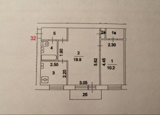 Продается 2-комнатная квартира, 43.4 м2, Москва, 1-й Амбулаторный проезд, 5к1