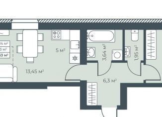 Продажа 2-ком. квартиры, 46.3 м2, Выкса