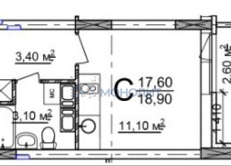 Продается квартира студия, 18.9 м2, Нижегородская область