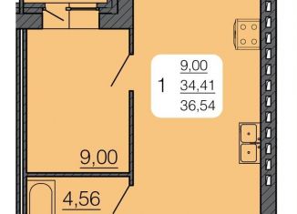 Продам однокомнатную квартиру, 35.4 м2, Воронежская область, улица Маяковского, 53/2