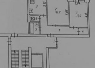 Продается 2-ком. квартира, 49.1 м2, Калуга, Малоярославецкая улица, 8