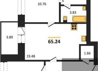 2-ком. квартира на продажу, 65.2 м2, Павловск