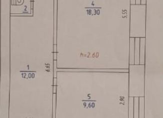 Продается 1-комнатная квартира, 44.5 м2, Кемеровская область, улица Советов