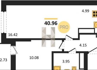 Продам 1-ком. квартиру, 41 м2, Ростовская область