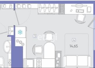 Продаю квартиру студию, 23.2 м2, Кудрово, проспект Строителей, 16